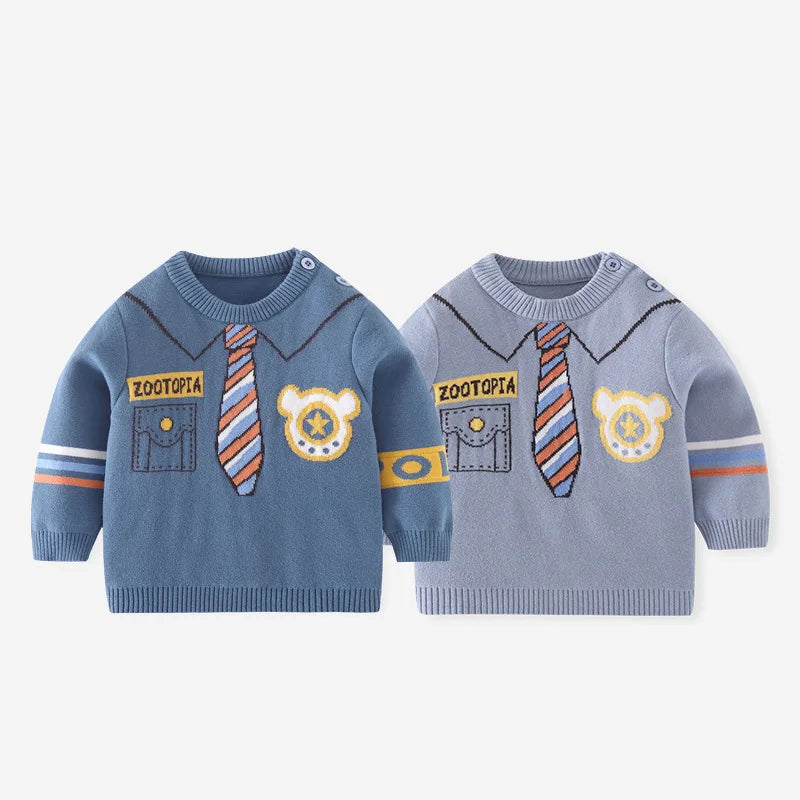 Jeison Autumn Ins Baby Boys Sweater
