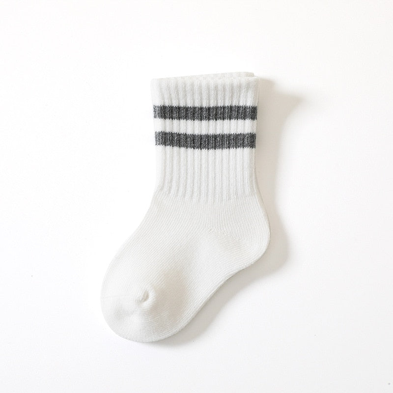 New Toddler Kids Cotton Soft Tube Color Socks