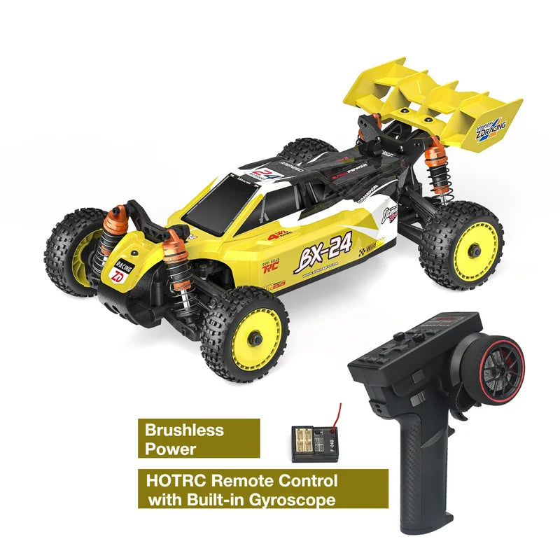 ZD Racing 1:24 BX24 4WD Off-Road RC Remote Control Car Venue Off-Road Racing Carbon Brushed/Brushless Racing Simulation Climbing