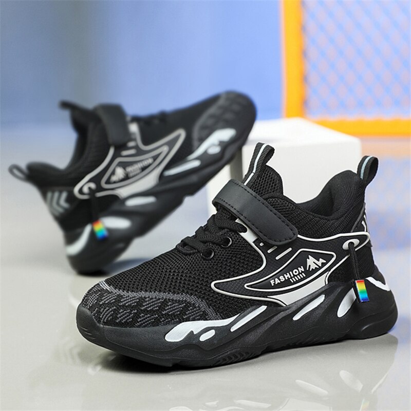 Breathable Kid Sneaker Boys Basketball Shoes Fashion Casual - GuGuTon