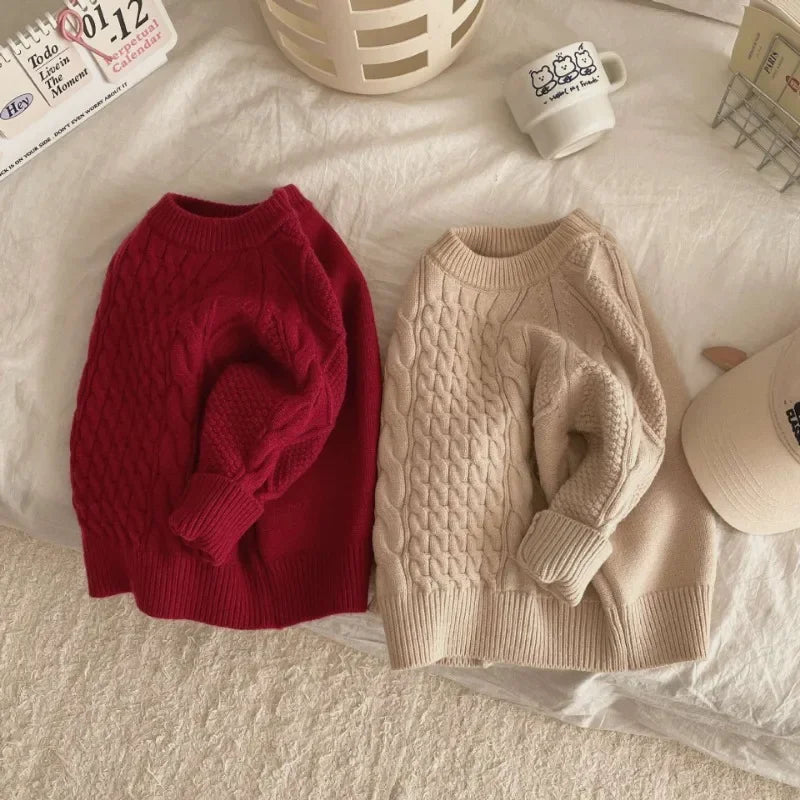 Criss Vintage knitted Twists Sweater