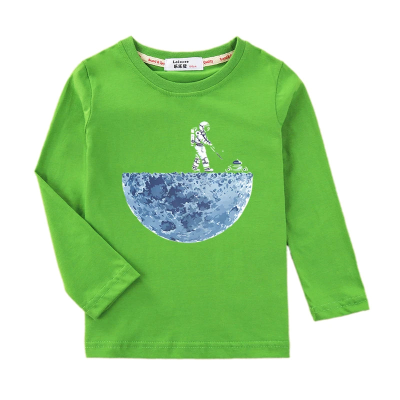Tommy Long Sleeved Spaceman T-shirt