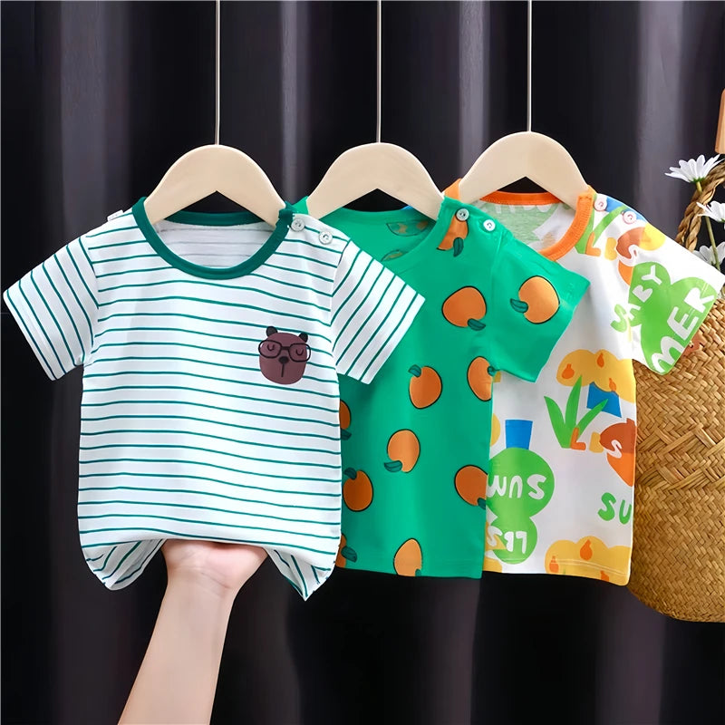 Saul Dinosaur Cat Boys T Shirt Girls Tops