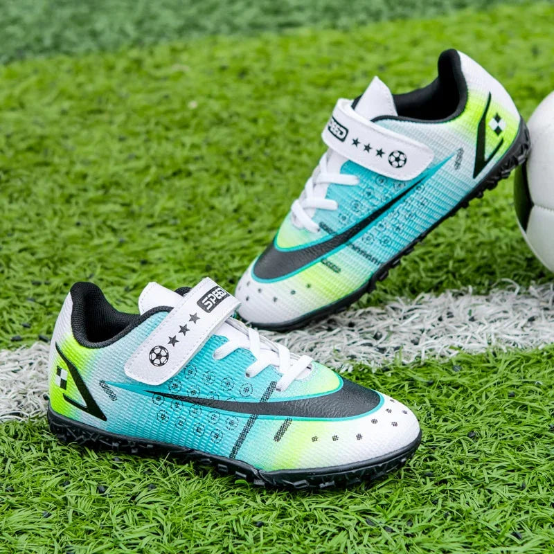 Soccer Cleats Sneakers Boys Girls Professional Football Boots Shoes - GuGuTon baby store - Baby Fashion - Toddlers Outfits - Babies Outfits - Toddler Clothes - Kids Clothing - Newborn Clothes - Newborn Wear - Kids Wear - Trending Clothes - Trending Outfits - Fall Fashion - Winter Fashion - Girls Clothes - Boys Clothes - Babies Wear - Kids Accessories - KidsWear - Summer Clothes - Summer Fashion - Summer Trend - Falls Sweaters - Tops - Bottom - Jeans - Blouse - Dresses - Newborn Dresses - Toys