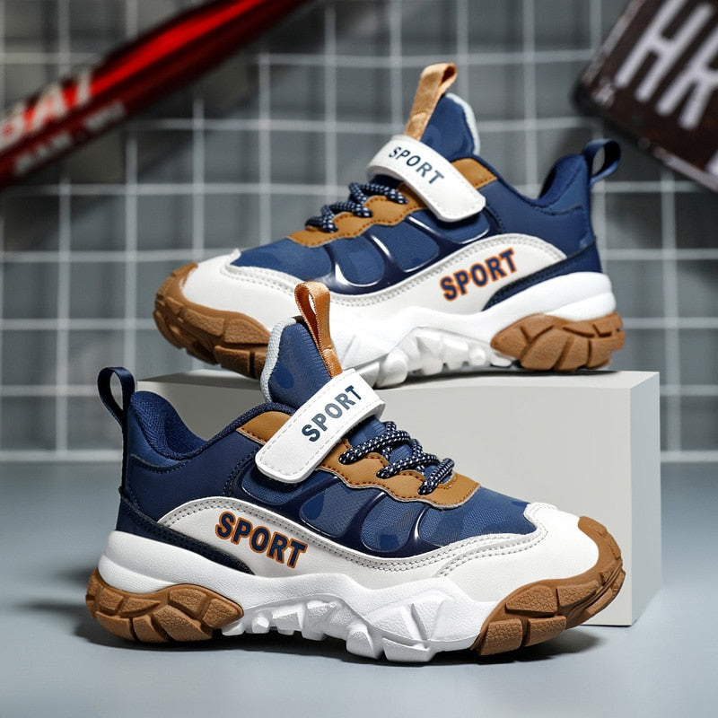 Boys Sports Shoes Camouflage Sneakers Running Children - GuGuTon