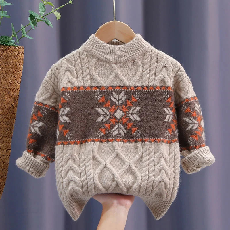 Arnold Boys Woolen Crochet Sweater