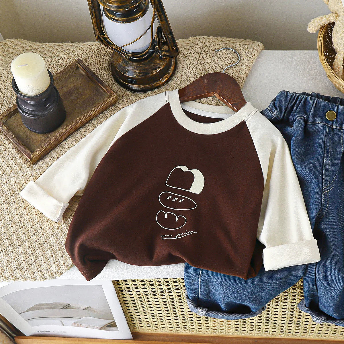 Owen Loose Round Collar Toddler Tees