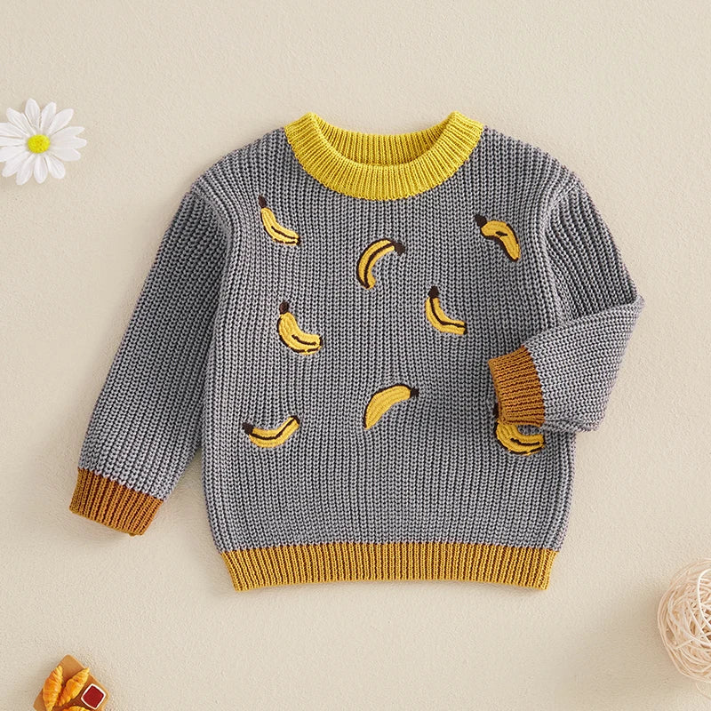 Marcos Cute Toddler Cable Knit Sweater
