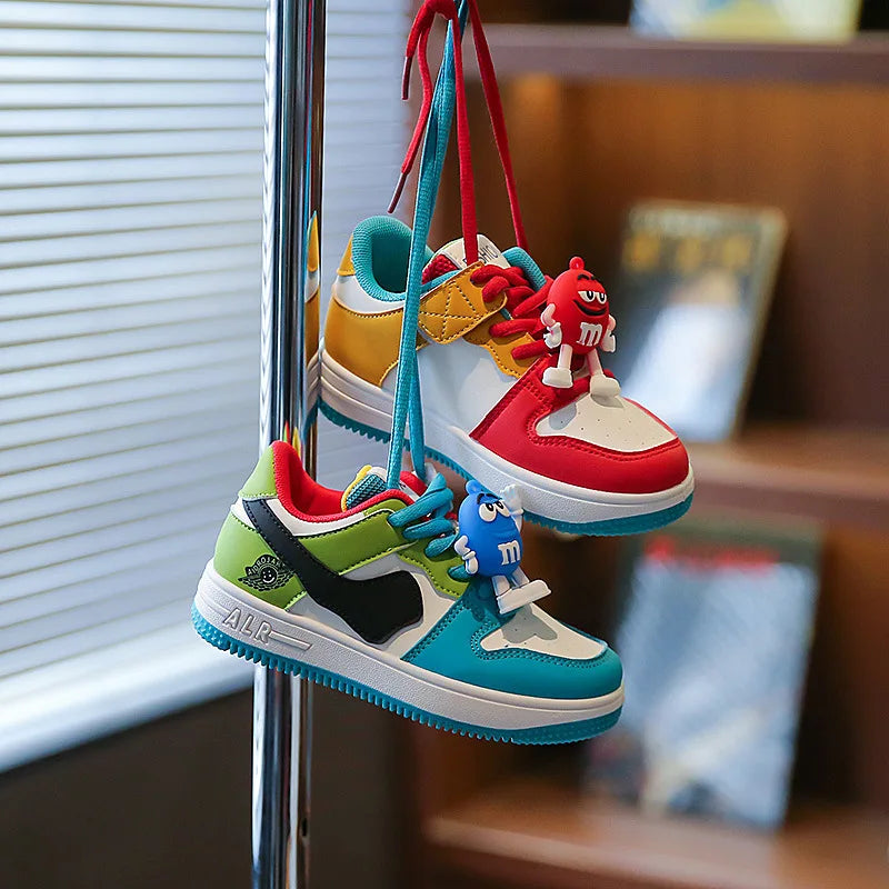 New Children Casual Shoes Four Seasons Kids Single Sneaker Mandarin Ducks