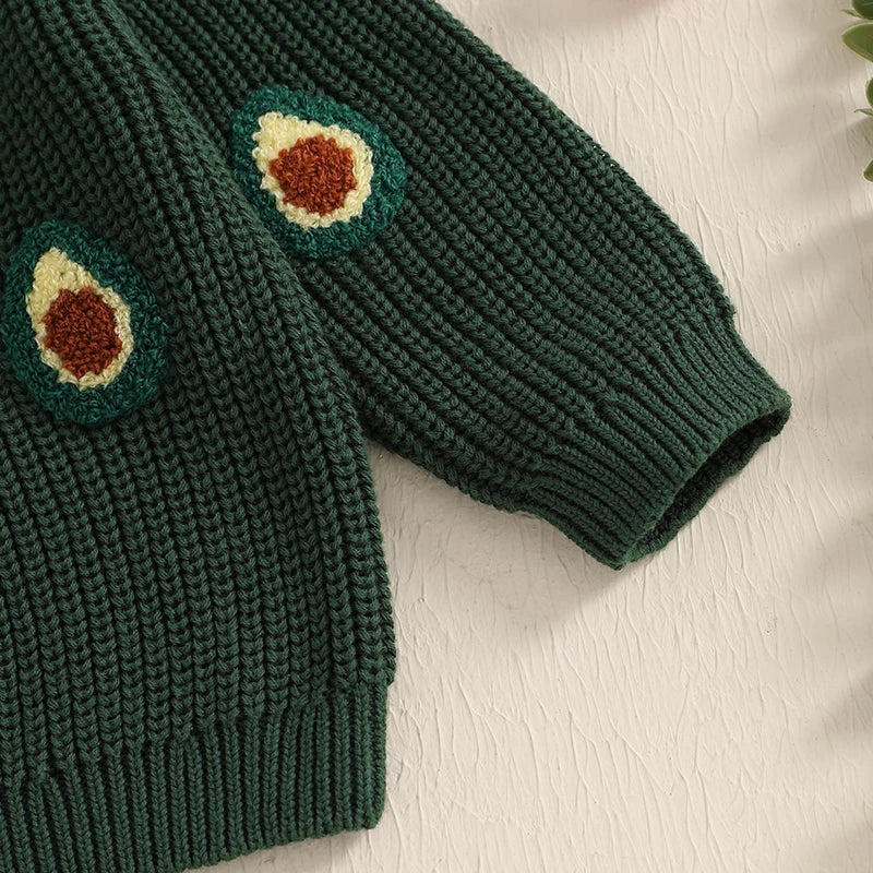 Jared Applique Warm Winter Sweater