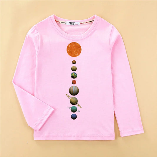 Olivia Casual T-shirt Solar System Pattern Tops Baby Boys Cotton Fashion - GuGuTon baby store - Baby Fashion - Toddlers Outfits - Babies Outfits - Toddler Clothes - Kids Clothing - Newborn Clothes - Newborn Wear - Kids Wear - Trending Clothes - Trending Outfits - Fall Fashion - Winter Fashion - Girls Clothes - Boys Clothes - Babies Wear - Kids Accessories - KidsWear - Summer Clothes - Summer Fashion - Summer Trend - Falls Sweaters - Tops - Bottom - Jeans - Blouse - Dresses - Newborn Dresses - Toys