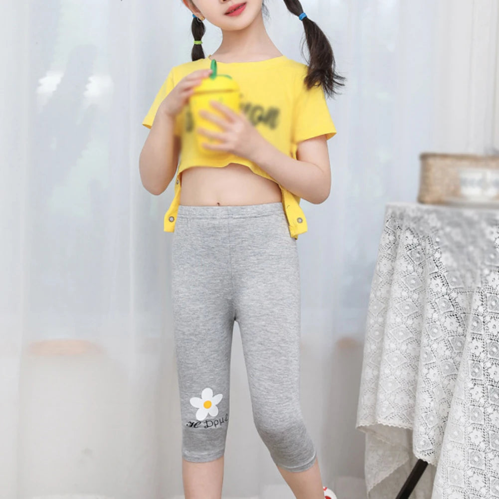 Adhara Flower Print High Leggings