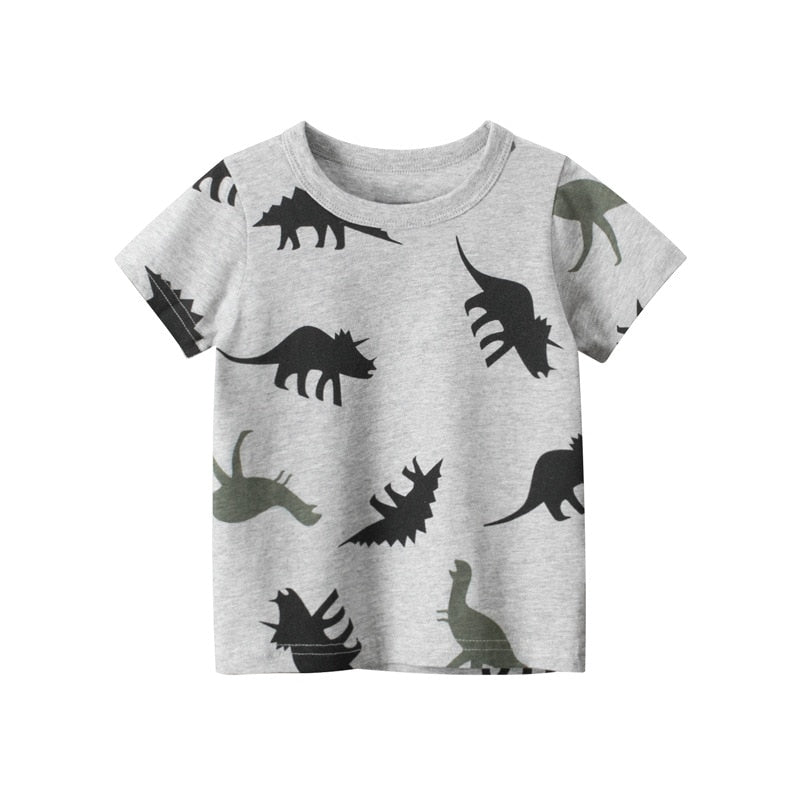 Jaimico for Kids Shirts Baby Sleeve Full Print Toddler Cotton - GuGuTon