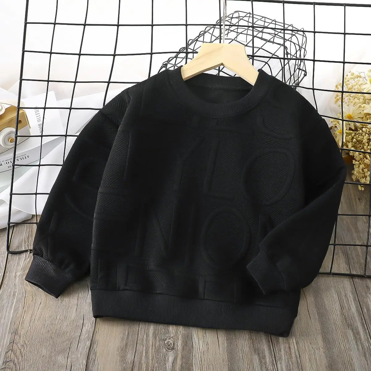 Saul Cotton Toddler Casual Pullover Sweater