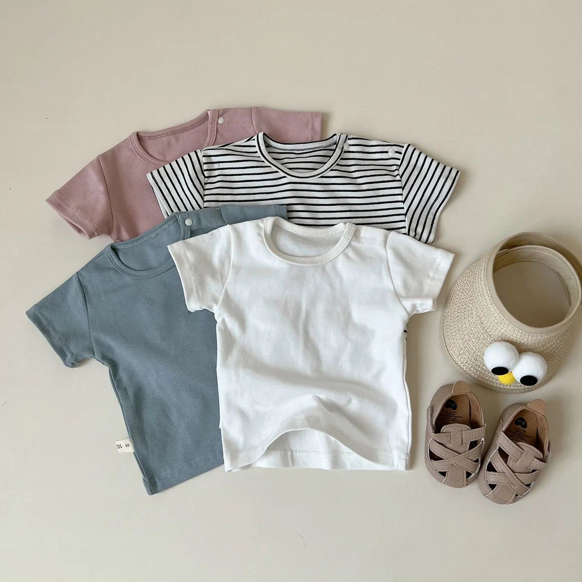 Leo Summer Boutique Cotton Striped Tees