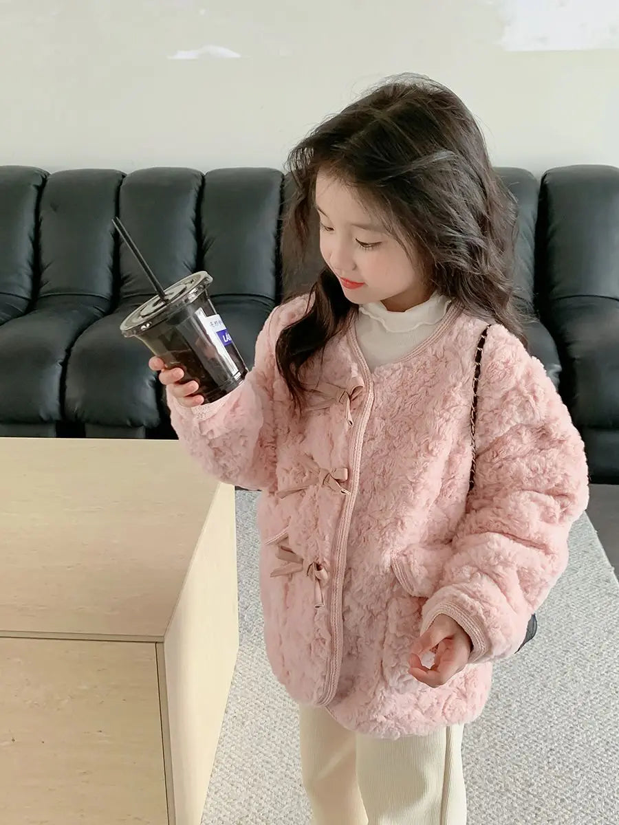 Fatima Girls Jacket Winter Fashion Cute Fleece