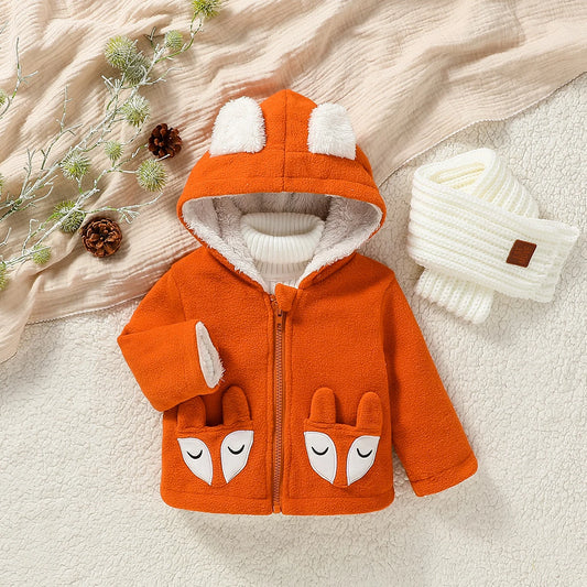Soriano Cartoon Pocket With Fox Sweater - GuGuTon baby store - Baby Fashion - Toddlers Outfits - Babies Outfits - Toddler Clothes - Kids Clothing - Newborn Clothes - Newborn Wear - Kids Wear - Trending Clothes - Trending Outfits - Fall Fashion - Winter Fashion - Girls Clothes - Boys Clothes - Babies Wear - Kids Accessories - KidsWear - Summer Clothes - Summer Fashion - Summer Trend - Falls Sweaters - Tops - Bottom - Jeans - Blouse - Dresses - Newborn Dresses - Toys