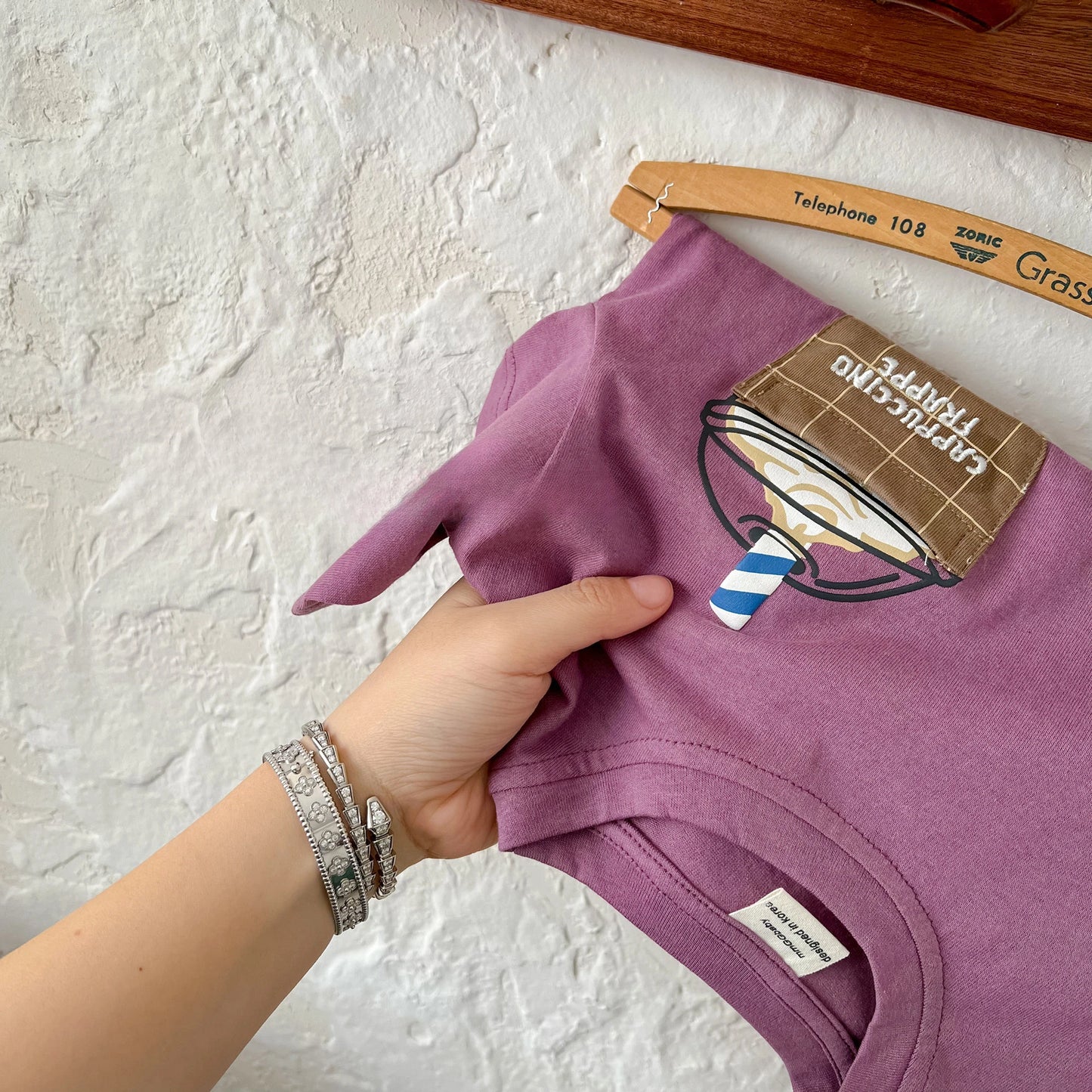 Henrry New French Fries Pocket Tees