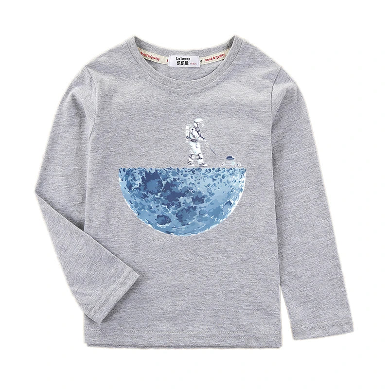 Tommy Long Sleeved Spaceman T-shirt