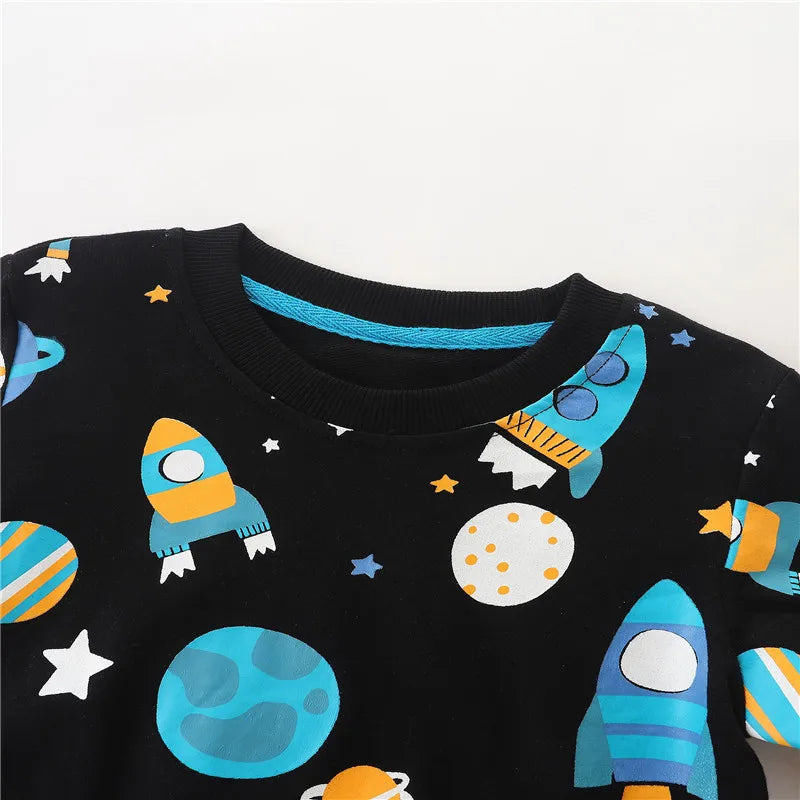 Wellington New Arrival Rockets Print Sweater