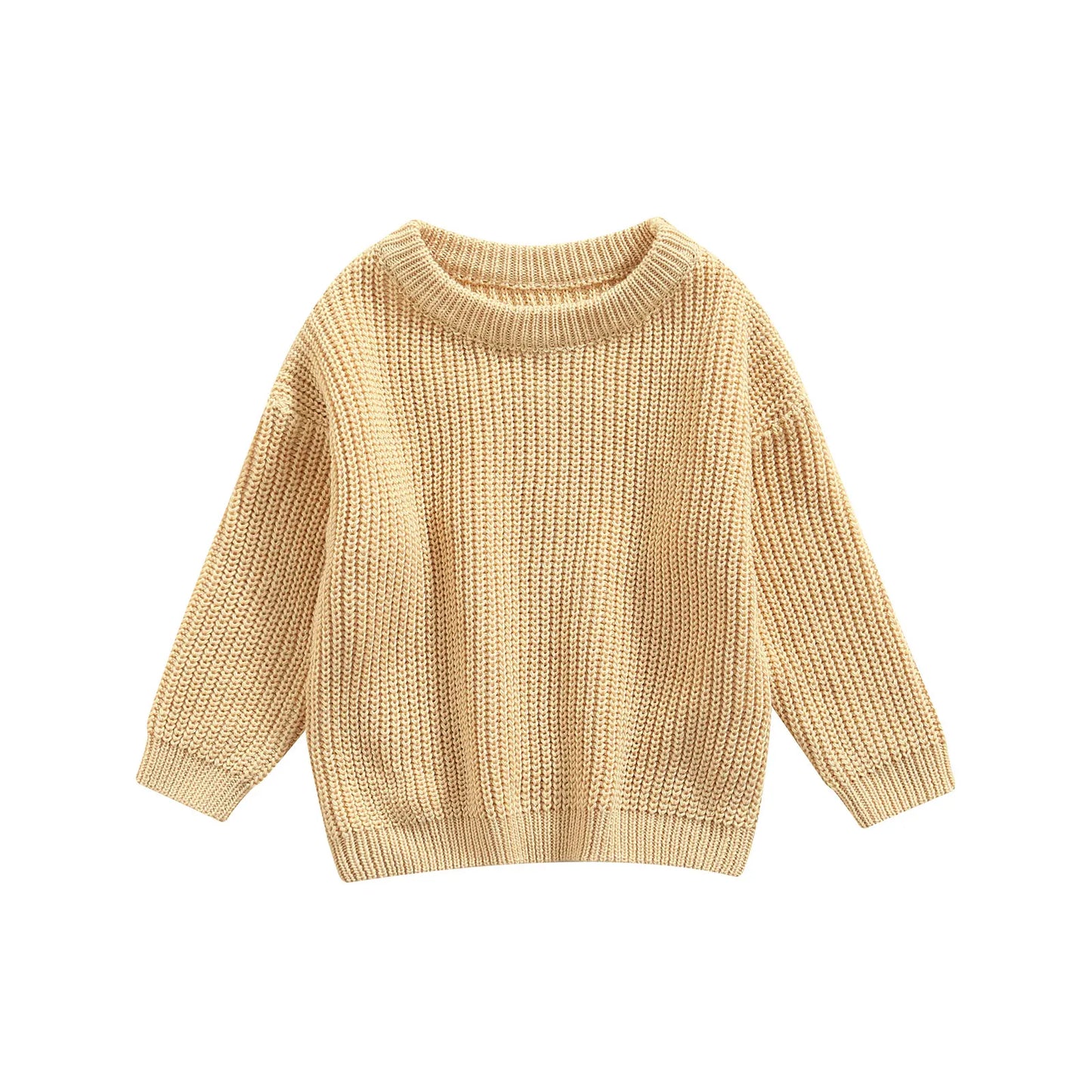 Mario Soft Long Sleeve Pullover Sweater