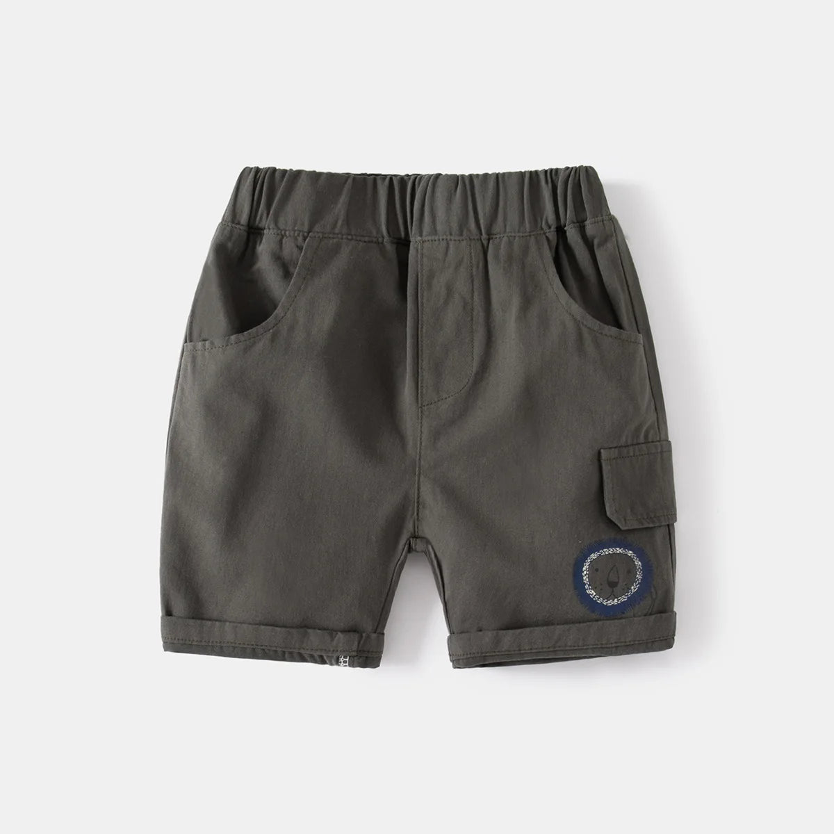 Fausto Summer Casual Boys Cartoon Solid Colors