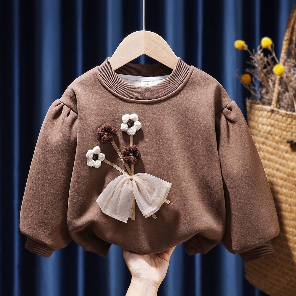 Cloe sweaters with flower and heart print how and quality