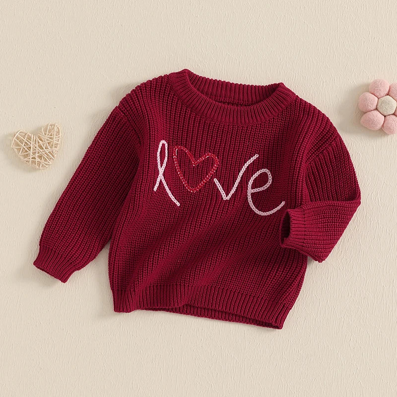 George Valentine's Day Knit Sweater