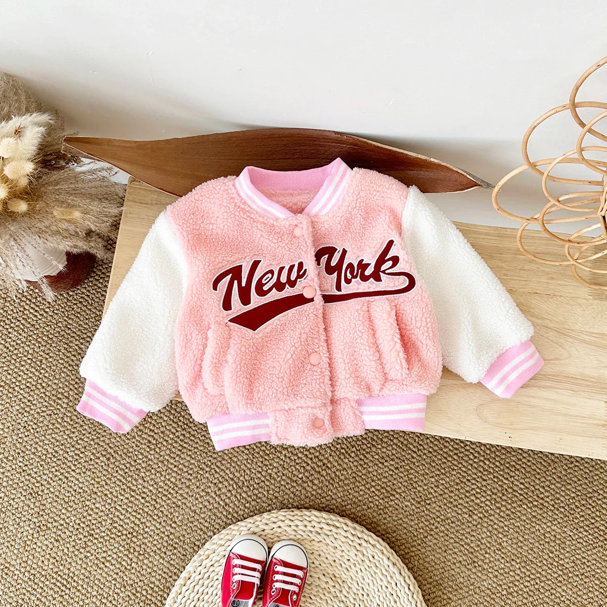 Pamela Cute NEW YORK Fleece Jacket