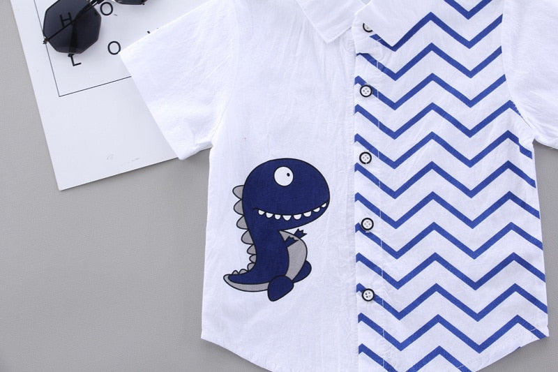 Kamila Children Fashion Clothing Baby Cartoon Two Piece Set - GuGuTon