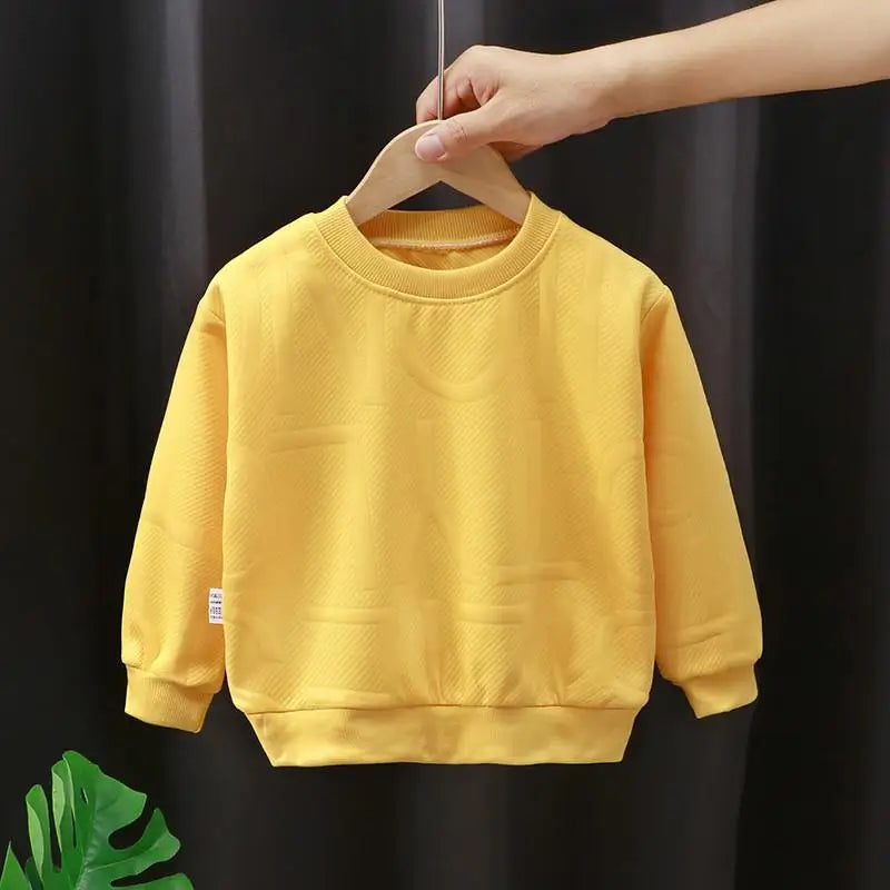 Saul Cotton Toddler Casual Pullover Sweater