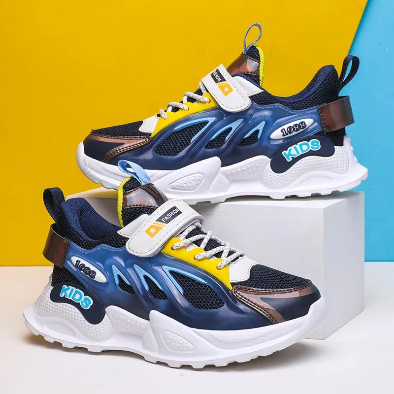 Sports Fashion Boys Mesh Casual Shoes Breathable Sneakers Running - GuGuTon baby store - Baby Fashion - Toddlers Outfits - Babies Outfits - Toddler Clothes - Kids Clothing - Newborn Clothes - Newborn Wear - Kids Wear - Trending Clothes - Trending Outfits - Fall Fashion - Winter Fashion - Girls Clothes - Boys Clothes - Babies Wear - Kids Accessories - KidsWear - Summer Clothes - Summer Fashion - Summer Trend - Falls Sweaters - Tops - Bottom - Jeans - Blouse - Dresses - Newborn Dresses - Toys