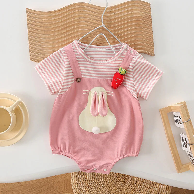 Genesis Baby Girl Romper Cute Bunny Infant