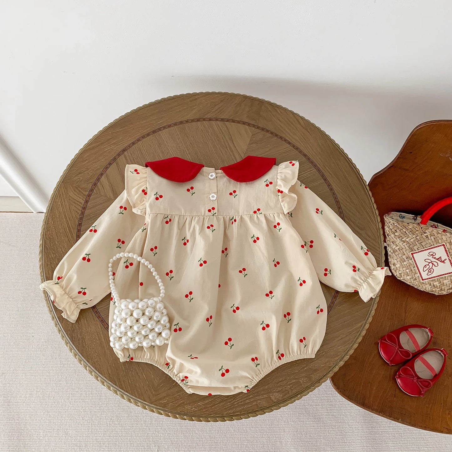 Talia Baby Girl Clothes Summer Long Sleeve Romper