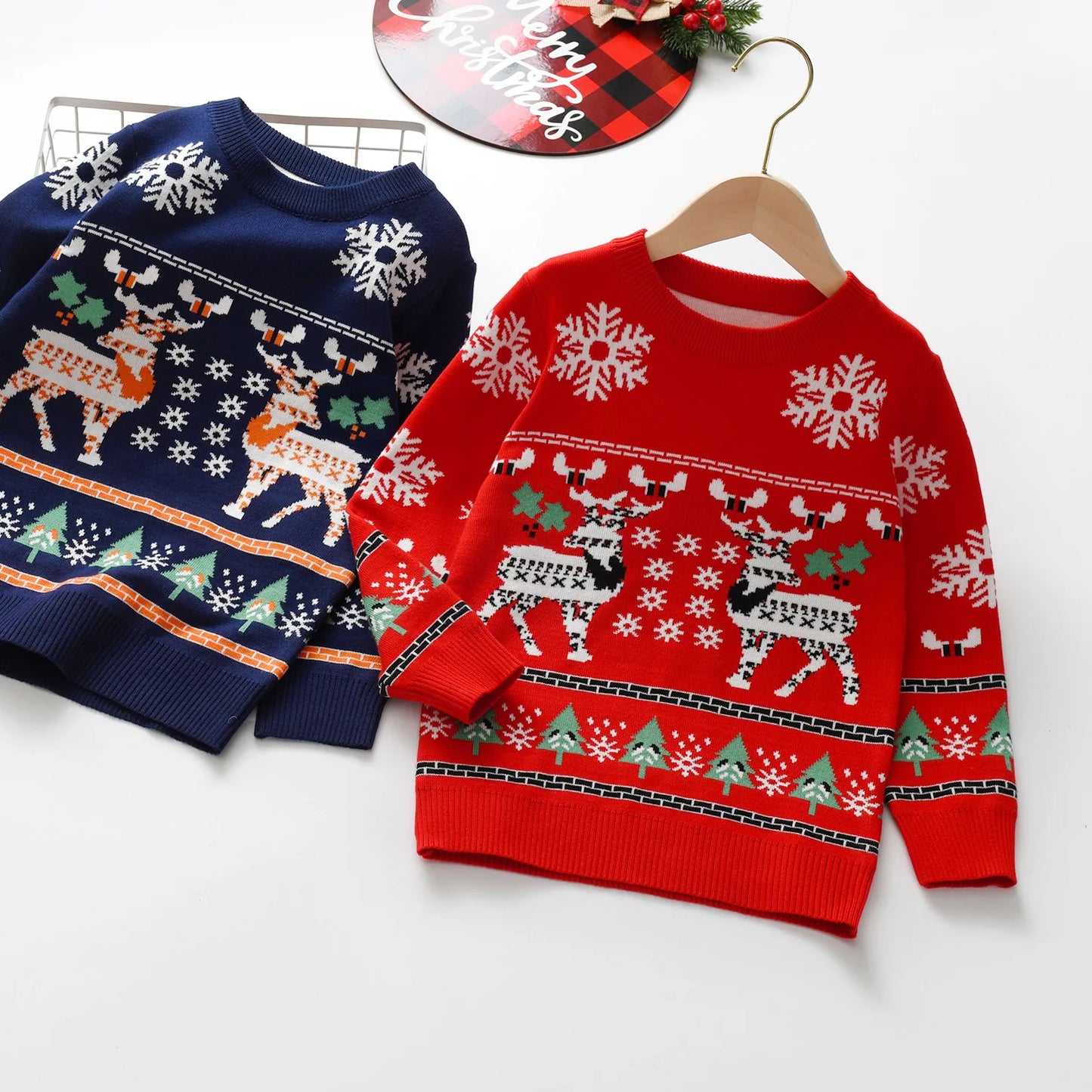 Manuel Christmas Baby Knitwear Sweater