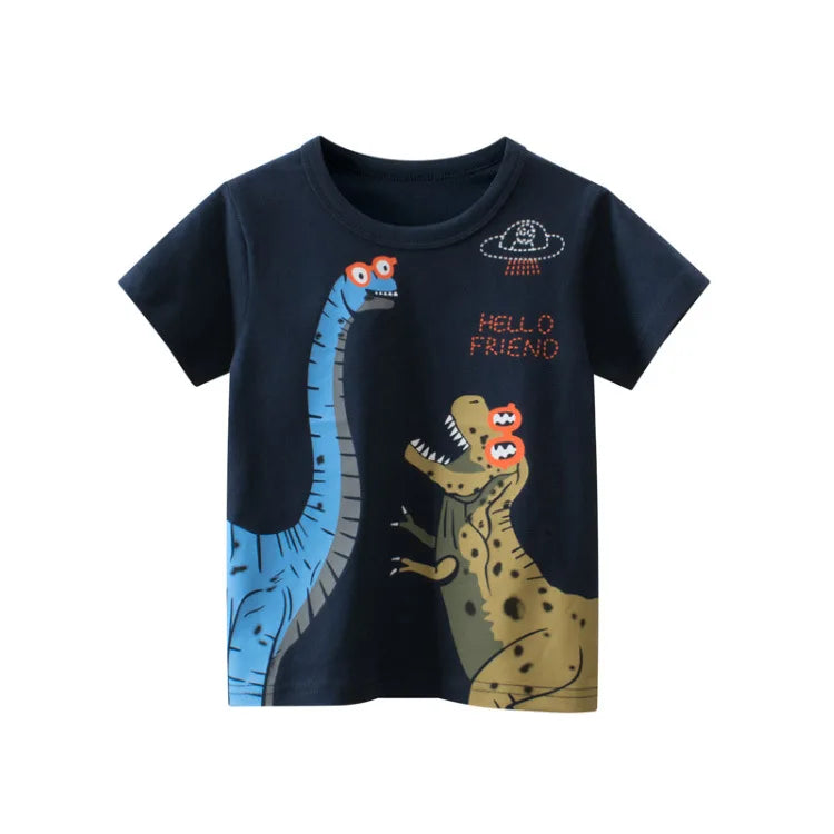 Trevor Children Cotton Short Sleeves Tees