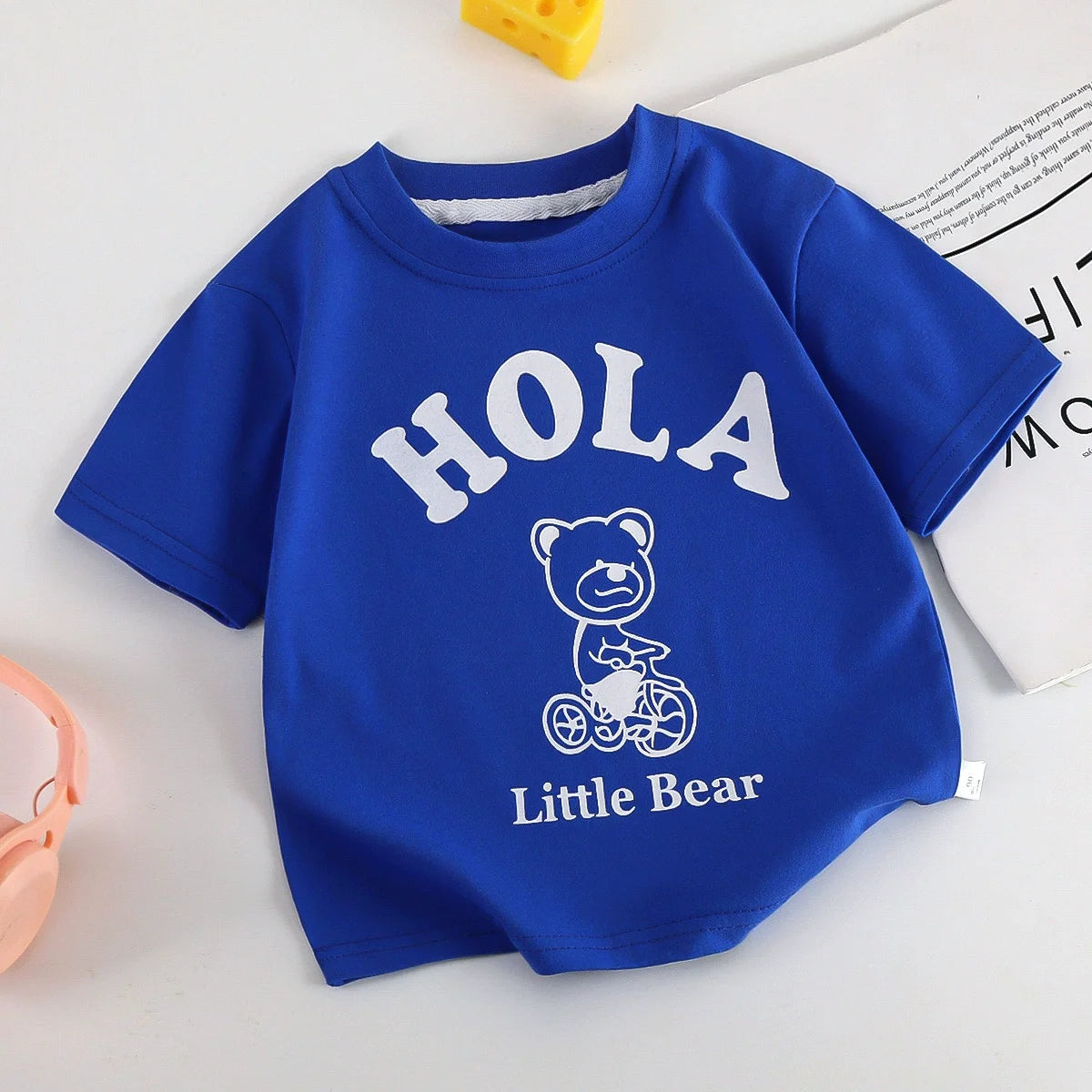 Hector Cartoon Printed Solid Cotton Tees