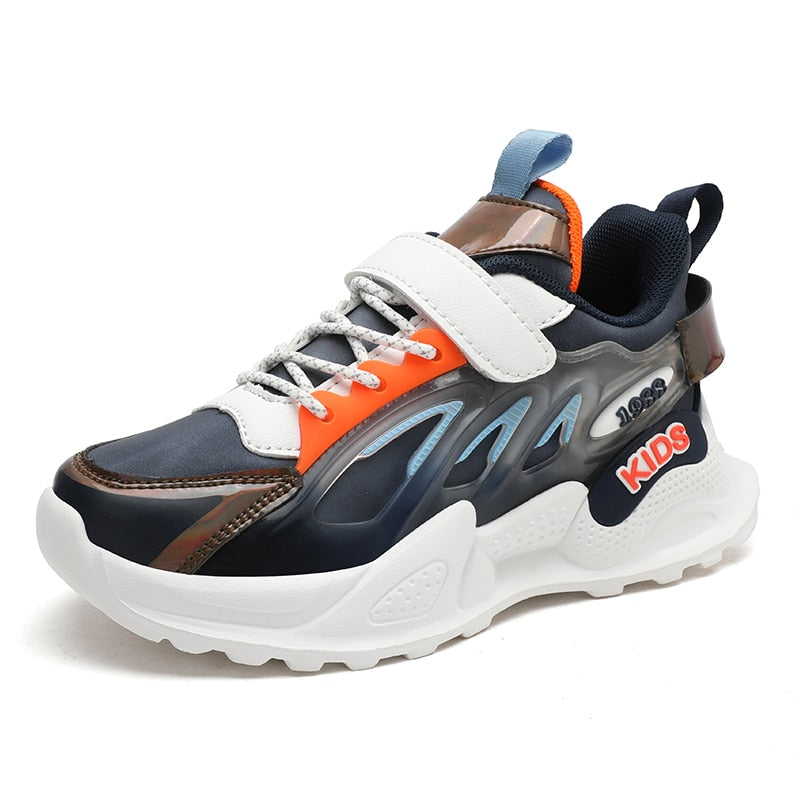 Sports Fashion Boys Mesh Casual Shoes Breathable Sneakers Running - GuGuTon