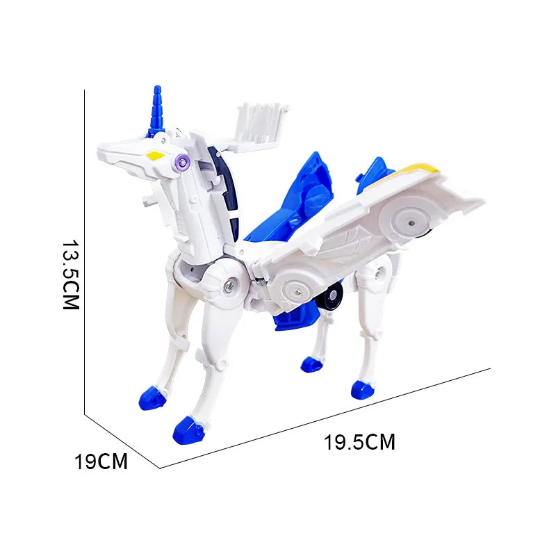 Tianyi Magic Pegasus Unicorn Magnetic Absorption Collision Deformation Car