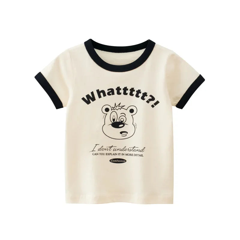 Jareb Short Sleeve Graffiti Print Tees