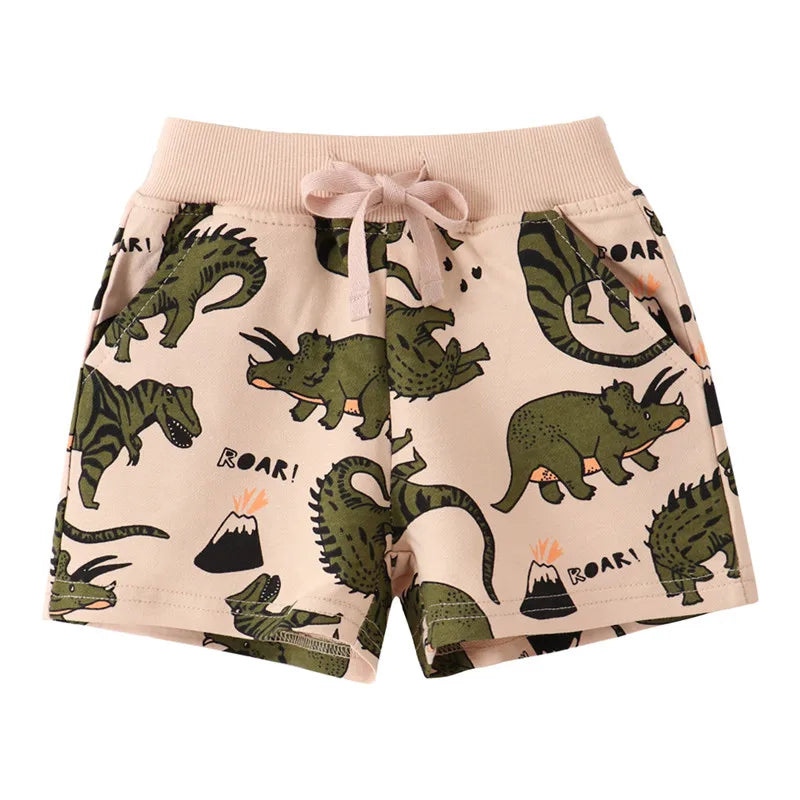 Naim Summer Boys Shorts Cartoon Toddler