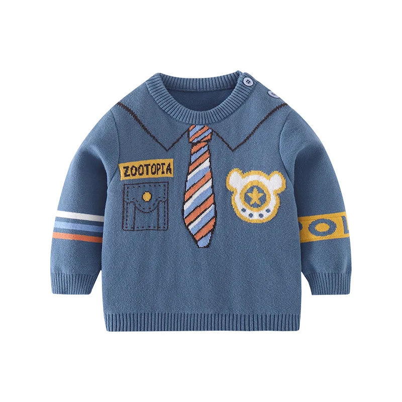 Jeison Autumn Ins Baby Boys Sweater