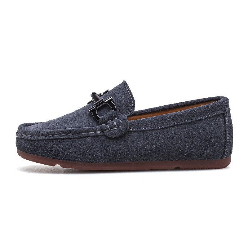 Children Shoes Boys Leather Flats Luxury Fashion