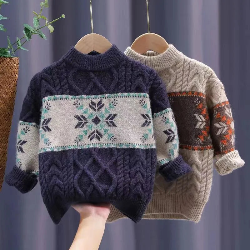 Arnold Boys Woolen Crochet Sweater