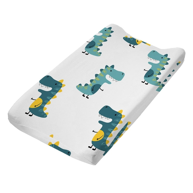 Stretchy Print Changing Mat Protector Diaper Changing Pad