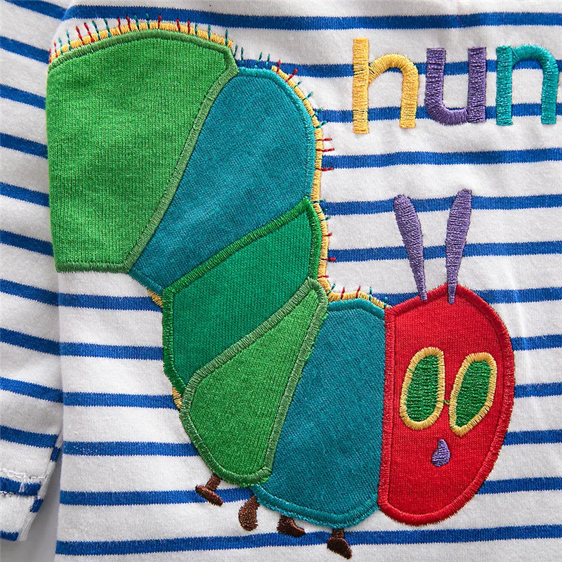 Rodrigo Arrival Striped Animals T-shirt
