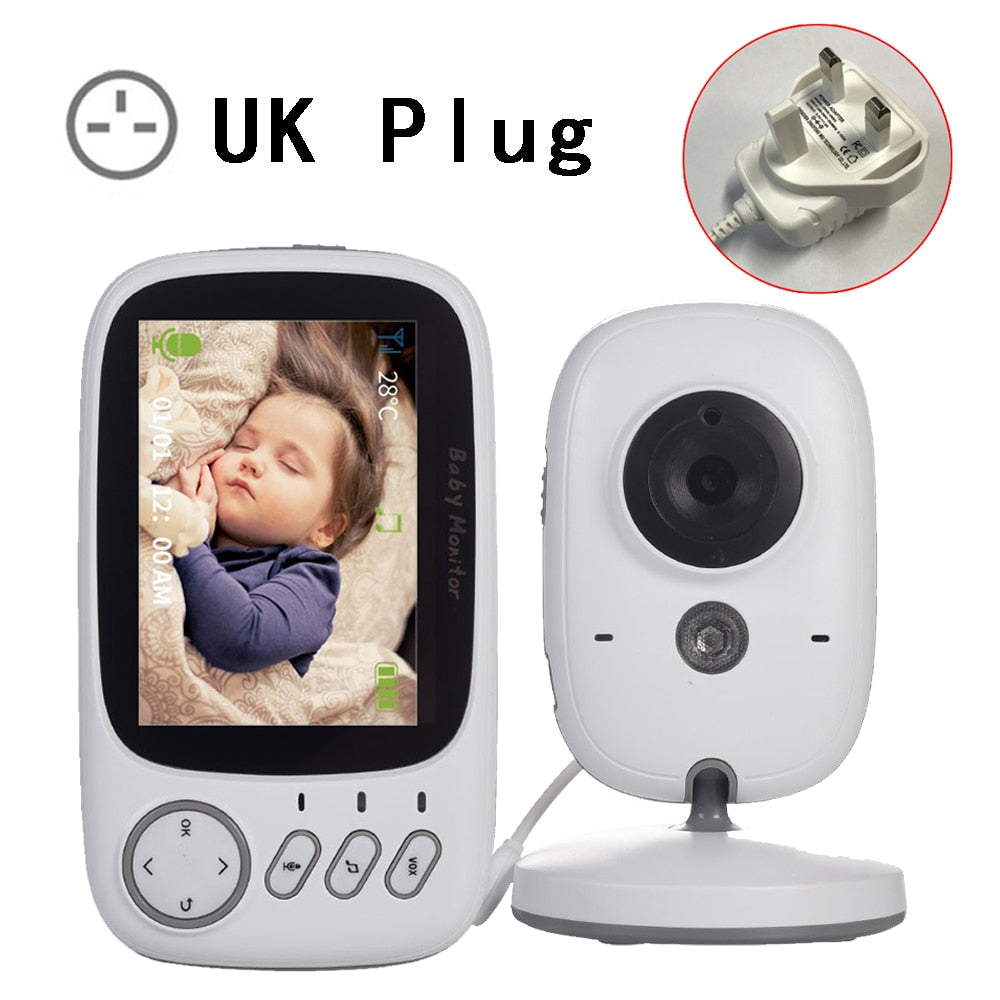 Baby Monitor With Camera 3.2 inch LCD Electronic 2 Way Audio Talk - GuGuTon baby store - Baby Fashion - Toddlers Outfits - Babies Outfits - Toddler Clothes - Kids Clothing - Newborn Clothes - Newborn Wear - Kids Wear - Trending Clothes - Trending Outfits - Fall Fashion - Winter Fashion - Girls Clothes - Boys Clothes - Babies Wear - Kids Accessories - KidsWear - Summer Clothes - Summer Fashion - Summer Trend - Falls Sweaters - Tops - Bottom - Jeans - Blouse - Dresses - Newborn Dresses - Toys