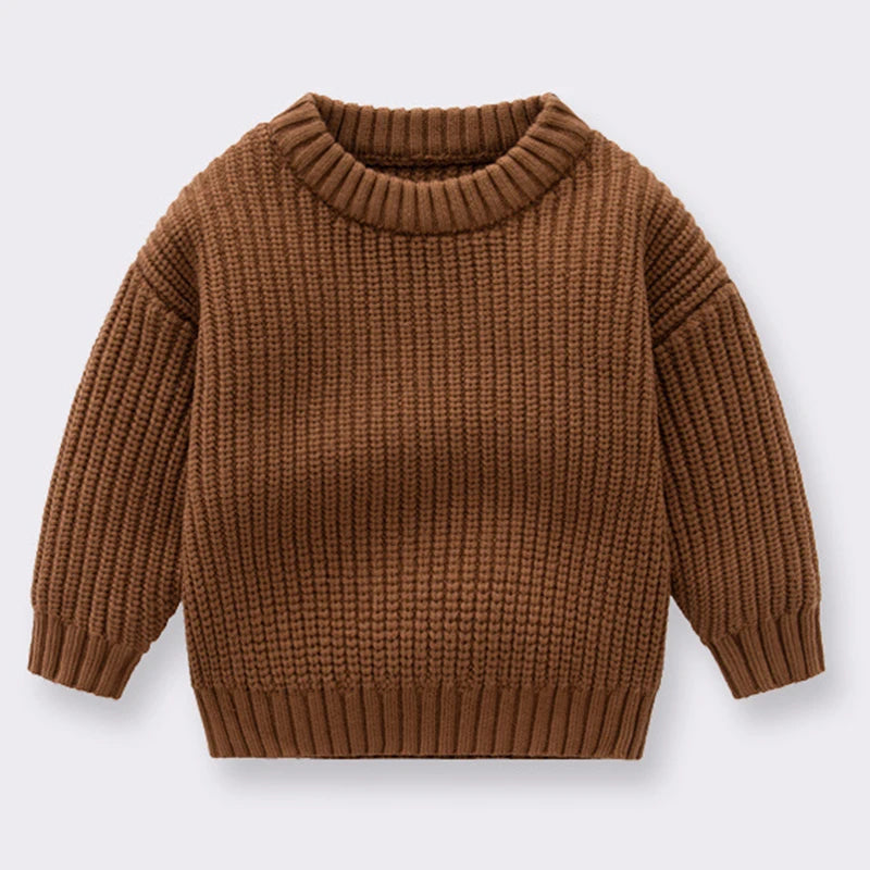 Tito Casual Chunky Cable Knit Baby Sweater