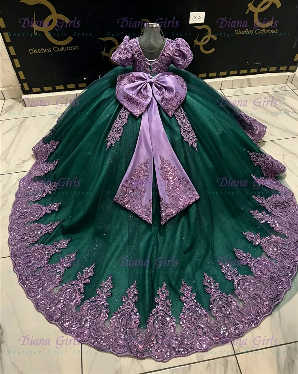 Gorgeous Flower Girl Dresses Quality Lace Applique Off Shoulder First Communion Dress