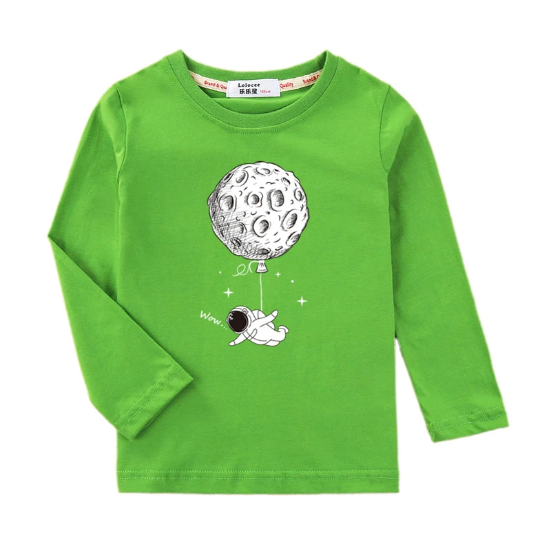 Tommy Long Sleeved Spaceman T-shirt